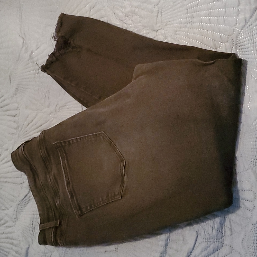Terra and Sky Distressed Black Jeans